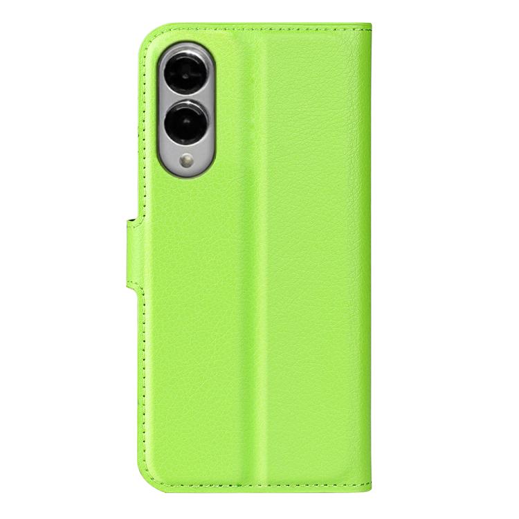 For Samsung Galaxy S25 Edge 5G Litchi Texture Horizontal Flip Leather Phone Case with Holder