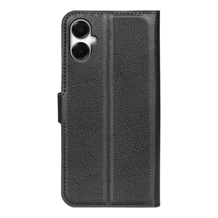 For Samsung Galaxy A06 5G Litchi Texture Horizontal Flip Leather Phone Case with Holder