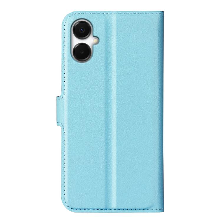 For Samsung Galaxy A06 5G Litchi Texture Horizontal Flip Leather Phone Case with Holder