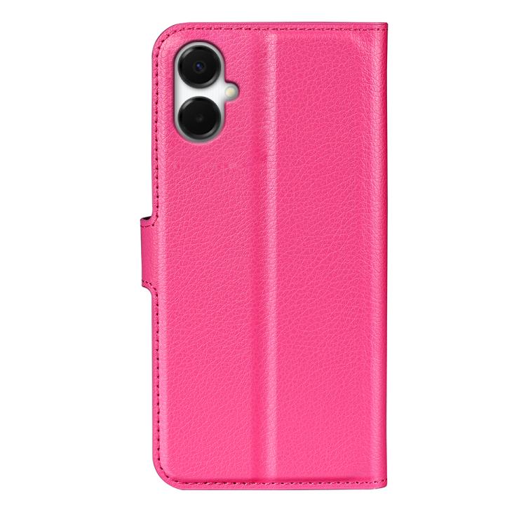 For Samsung Galaxy A06 5G Litchi Texture Horizontal Flip Leather Phone Case with Holder