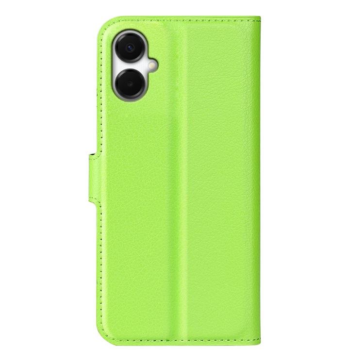 For Samsung Galaxy A06 5G Litchi Texture Horizontal Flip Leather Phone Case with Holder