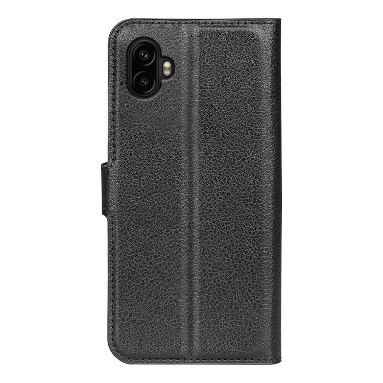 For Samsung Galaxy Xcover 7 Pro Litchi Texture Horizontal Flip Leather Phone Case with Holder