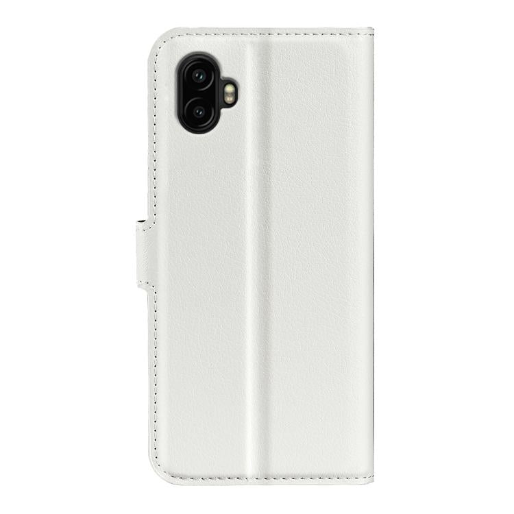 For Samsung Galaxy Xcover 7 Pro Litchi Texture Horizontal Flip Leather Phone Case with Holder