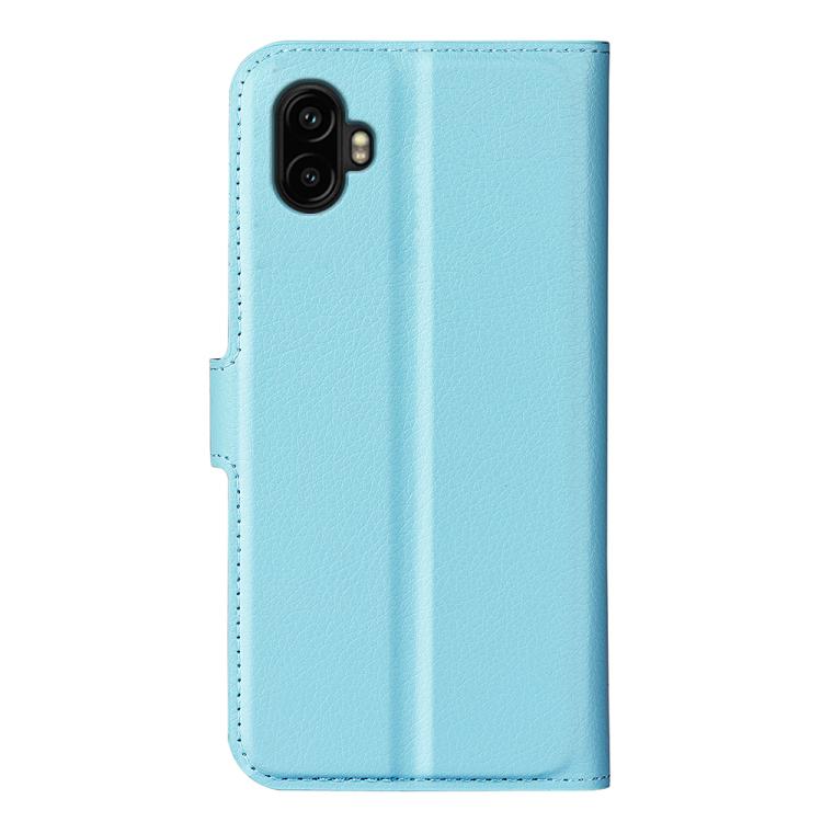 For Samsung Galaxy Xcover 7 Pro Litchi Texture Horizontal Flip Leather Phone Case with Holder