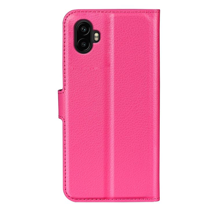 For Samsung Galaxy Xcover 7 Pro Litchi Texture Horizontal Flip Leather Phone Case with Holder