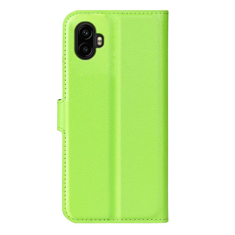 For Samsung Galaxy Xcover 7 Pro Litchi Texture Horizontal Flip Leather Phone Case with Holder