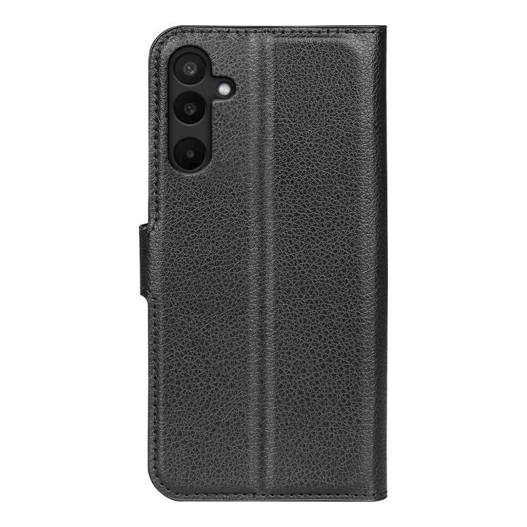 For Samsung Galaxy M16 / F16 Litchi Texture Horizontal Flip Leather Phone Case with Holder