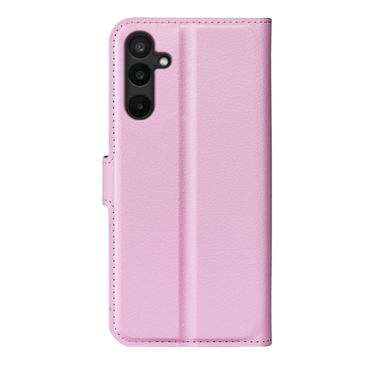 For Samsung Galaxy M16 / F16 Litchi Texture Horizontal Flip Leather Phone Case with Holder