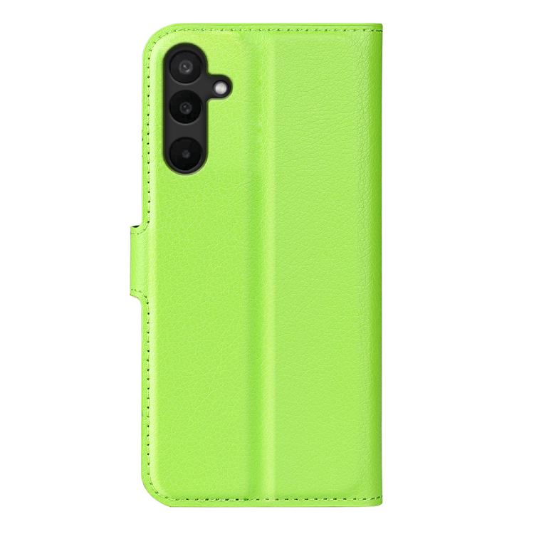 For Samsung Galaxy M16 / F16 Litchi Texture Horizontal Flip Leather Phone Case with Holder