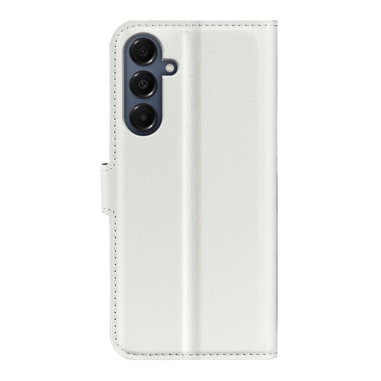 For Samsung Galaxy A17 5G Litchi Texture Horizontal Flip Leather Phone Case with Holder