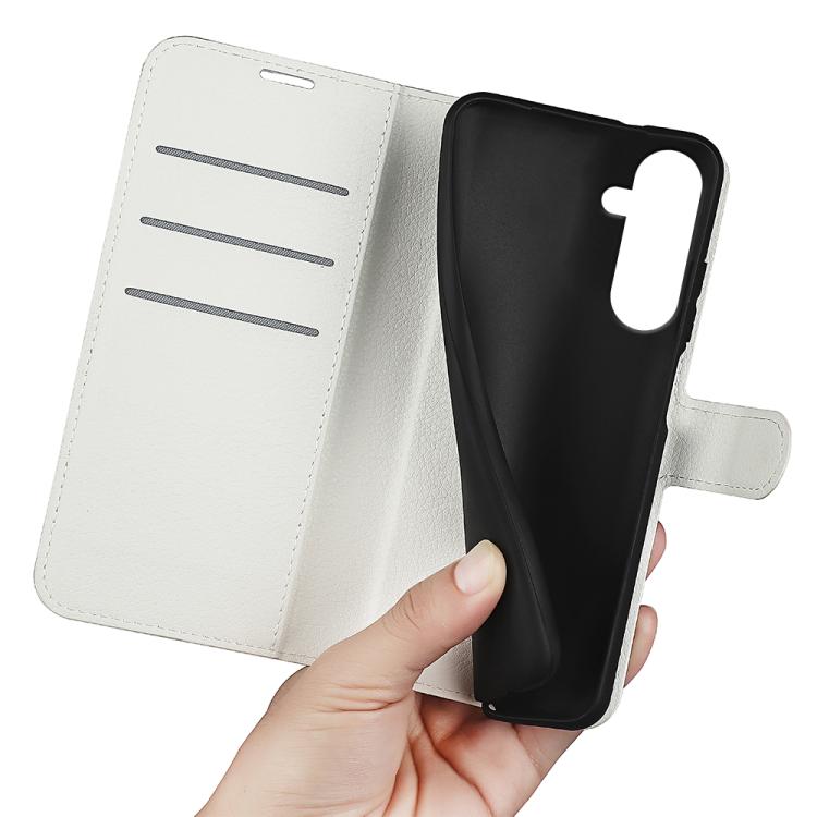 For Samsung Galaxy A17 5G Litchi Texture Horizontal Flip Leather Phone Case with Holder