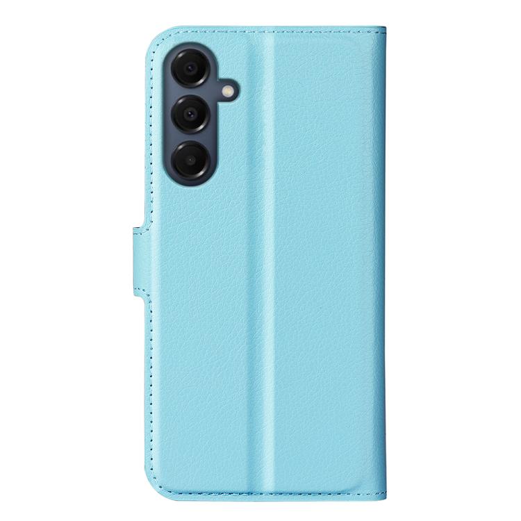 For Samsung Galaxy A17 5G Litchi Texture Horizontal Flip Leather Phone Case with Holder