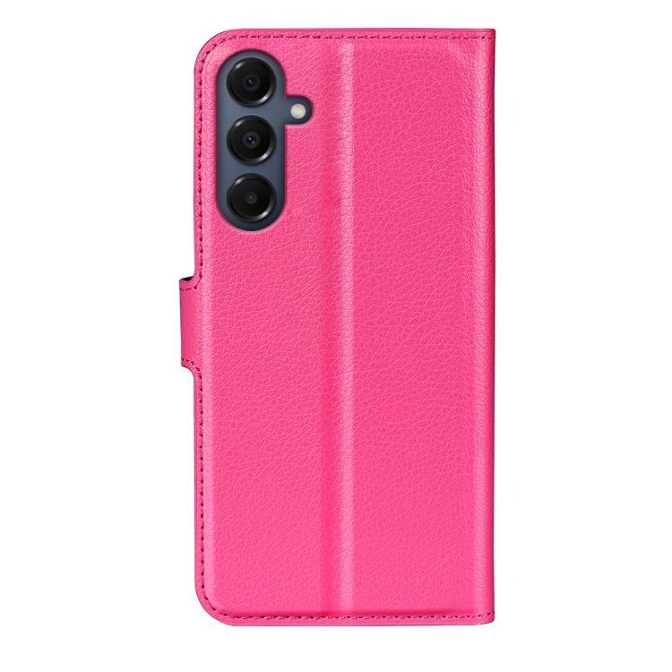 For Samsung Galaxy A17 5G Litchi Texture Horizontal Flip Leather Phone Case with Holder