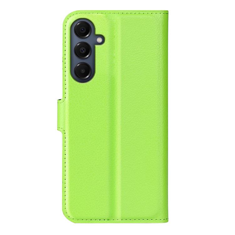 For Samsung Galaxy A17 5G Litchi Texture Horizontal Flip Leather Phone Case with Holder