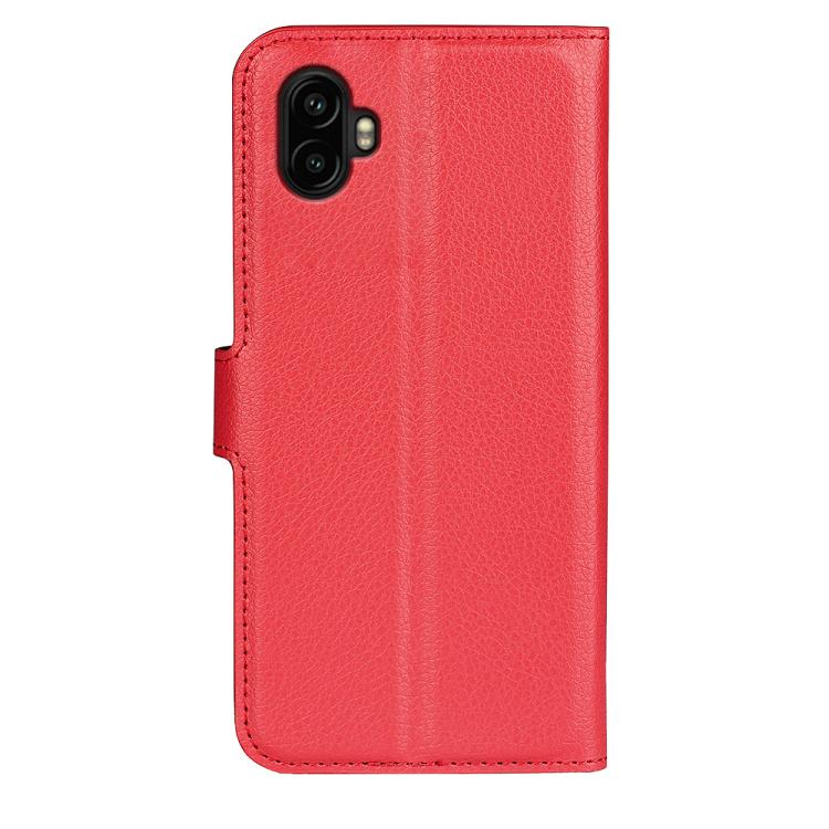 For Samsung Galaxy Xcover 7 Pro Litchi Texture Horizontal Flip Leather Phone Case with Holder