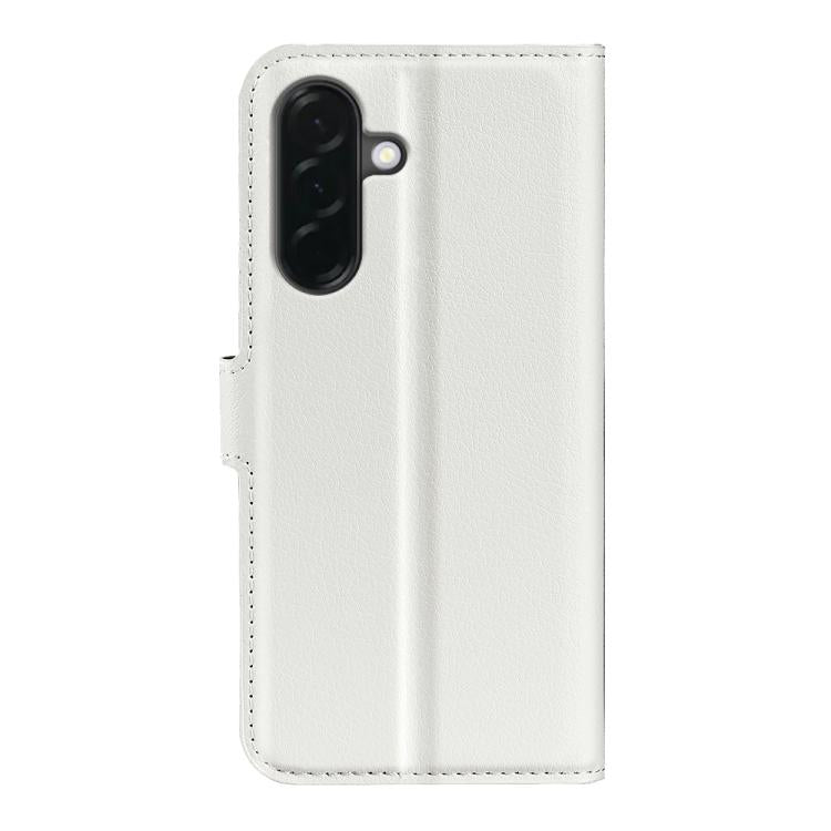 For Samsung Galaxy A37 5G Litchi Texture Horizontal Flip Leather Phone Case with Holder