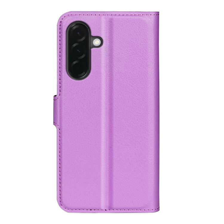 For Samsung Galaxy A37 5G Litchi Texture Horizontal Flip Leather Phone Case with Holder