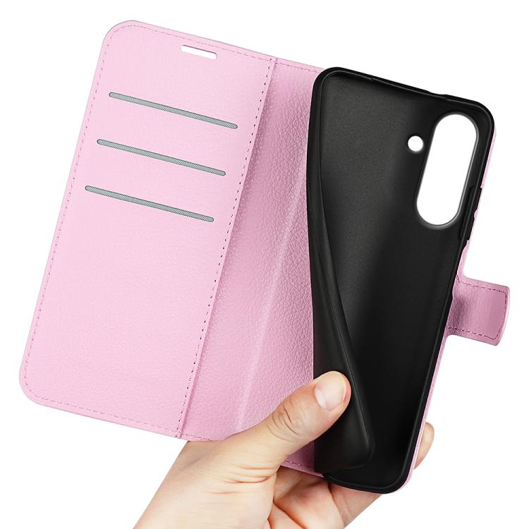 For Samsung Galaxy A37 5G Litchi Texture Horizontal Flip Leather Phone Case with Holder