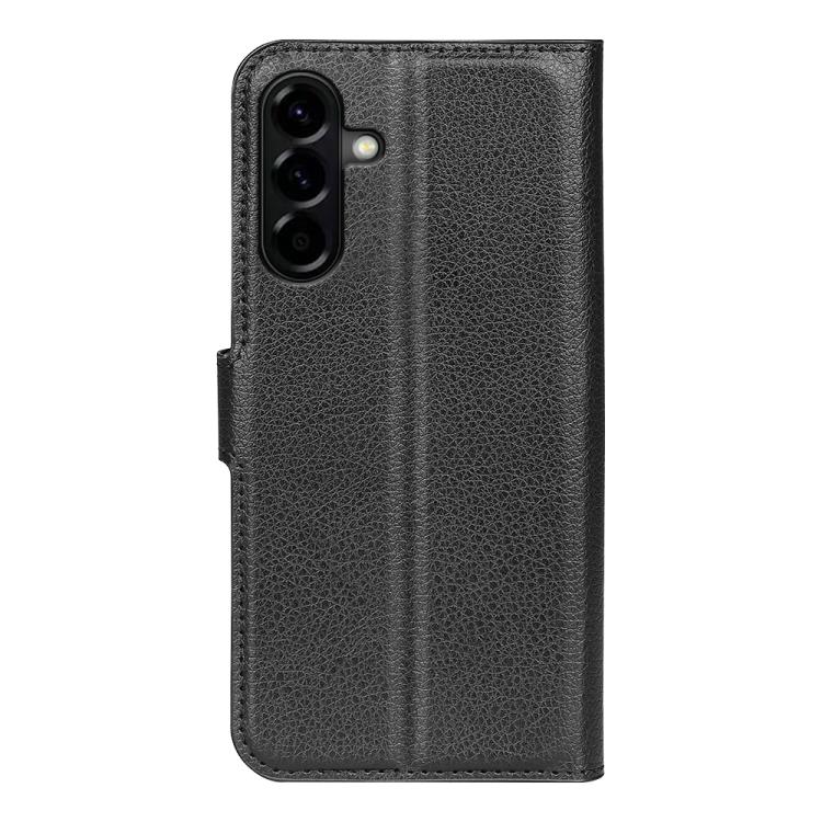 For Samsung Galaxy A57 5G Litchi Texture Horizontal Flip Leather Phone Case with Holder