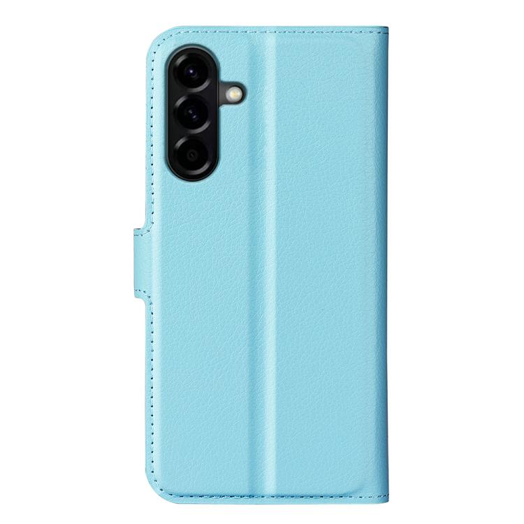 For Samsung Galaxy A57 5G Litchi Texture Horizontal Flip Leather Phone Case with Holder