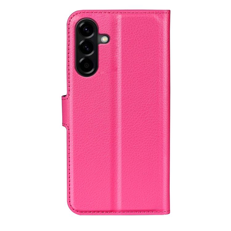 For Samsung Galaxy A57 5G Litchi Texture Horizontal Flip Leather Phone Case with Holder