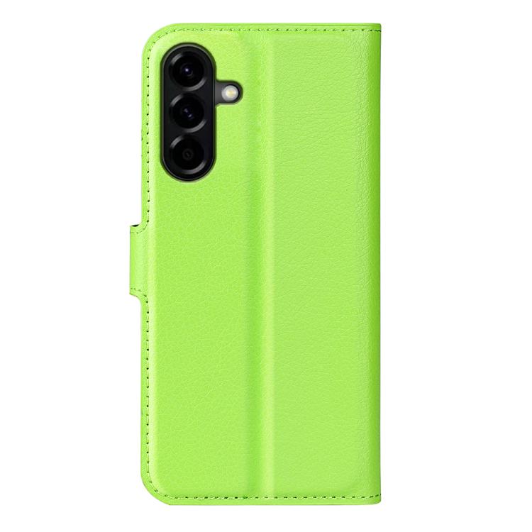 For Samsung Galaxy A57 5G Litchi Texture Horizontal Flip Leather Phone Case with Holder