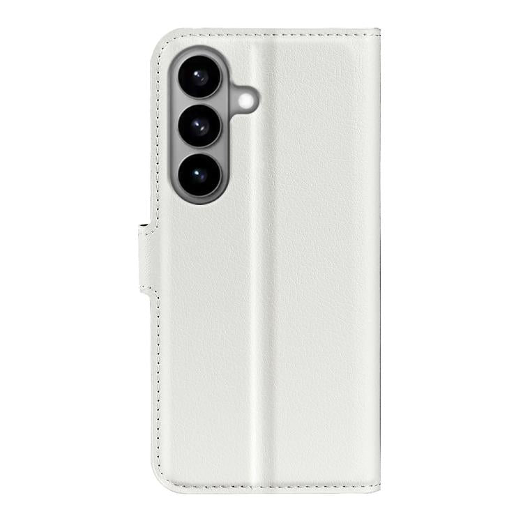 For Samsung Galaxy S26 5G Litchi Texture Horizontal Flip Leather Phone Case with Holder