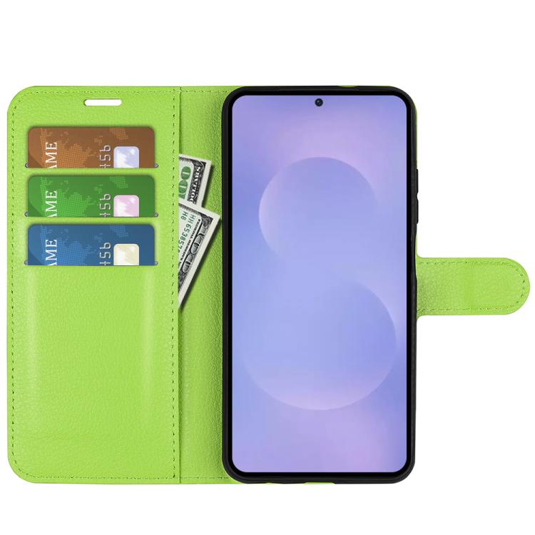 For Samsung Galaxy S26 5G Litchi Texture Horizontal Flip Leather Phone Case with Holder