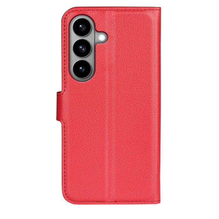 For Samsung Galaxy S26 5G Litchi Texture Horizontal Flip Leather Phone Case with Holder