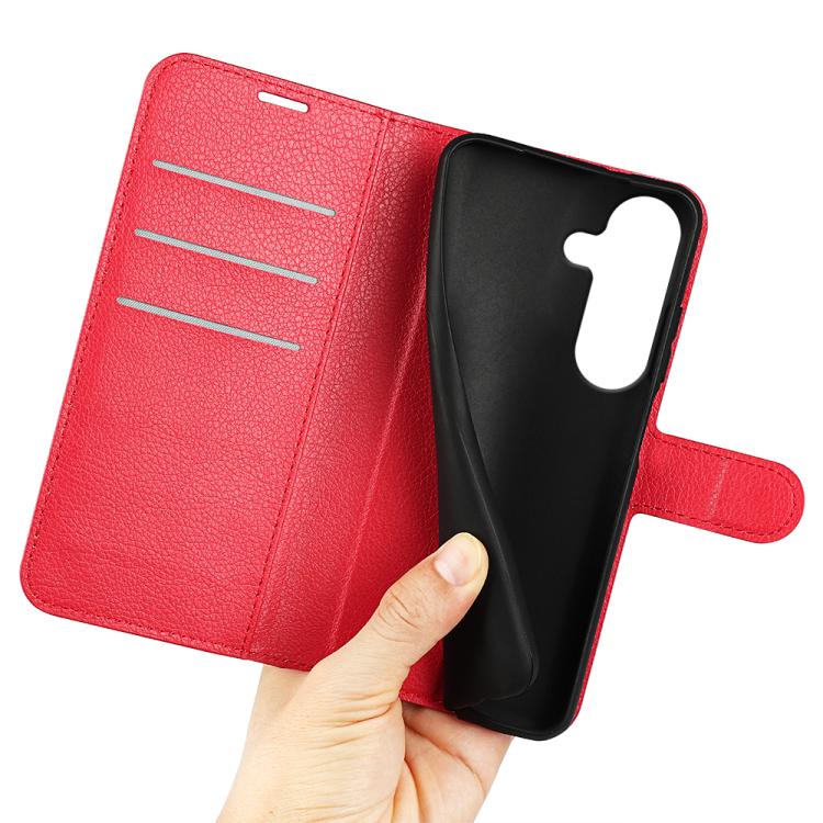 For Samsung Galaxy S26 5G Litchi Texture Horizontal Flip Leather Phone Case with Holder