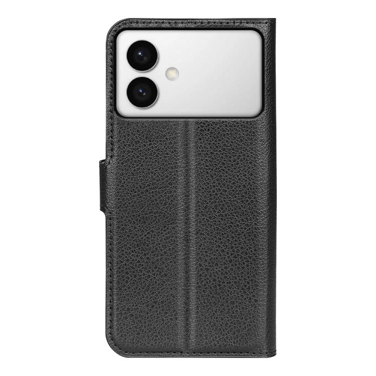 For Samsung Galaxy S26 Edge 5G Litchi Texture Horizontal Flip Leather Phone Case with Holder