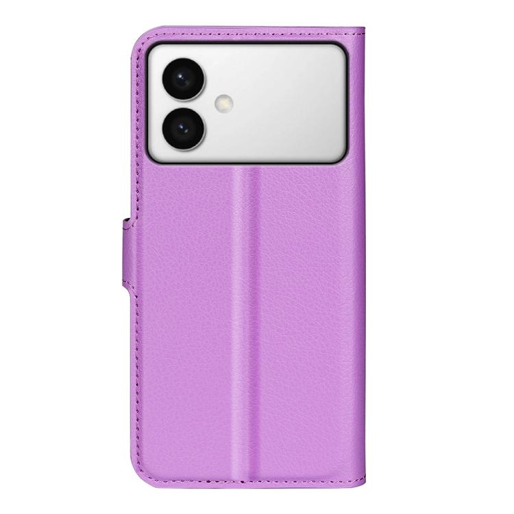 For Samsung Galaxy S26 Edge 5G Litchi Texture Horizontal Flip Leather Phone Case with Holder