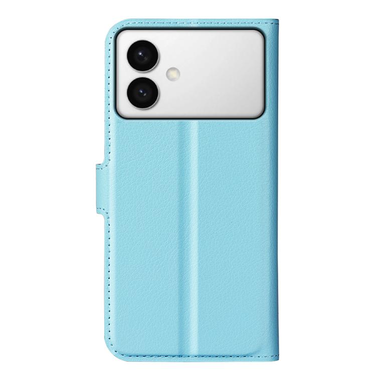 For Samsung Galaxy S26 Edge 5G Litchi Texture Horizontal Flip Leather Phone Case with Holder