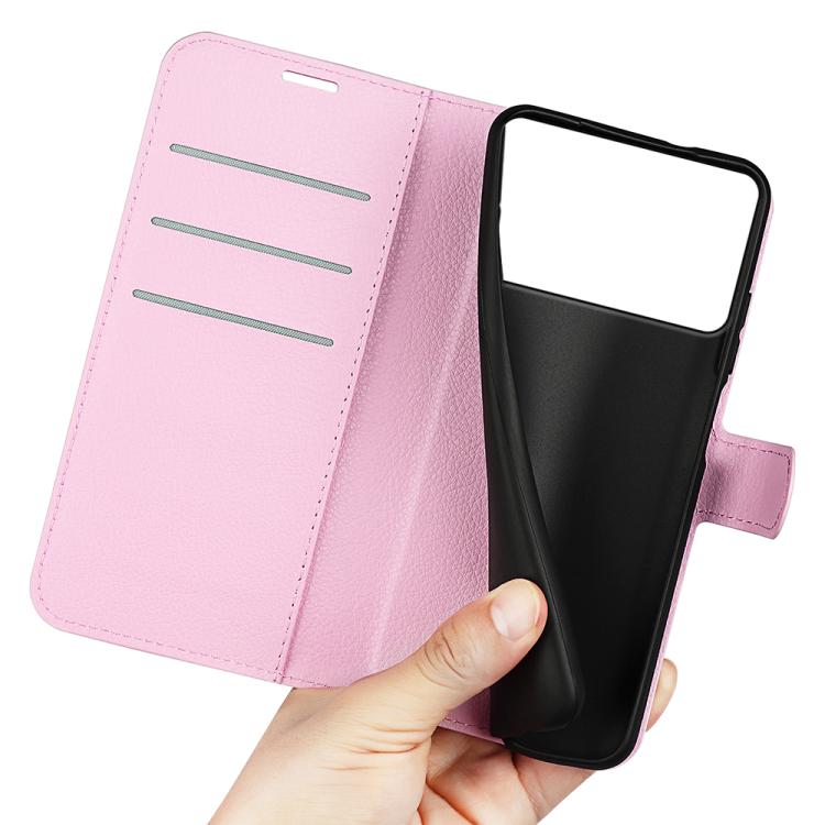 For Samsung Galaxy S26 Edge 5G Litchi Texture Horizontal Flip Leather Phone Case with Holder