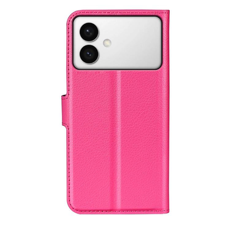 For Samsung Galaxy S26 Edge 5G Litchi Texture Horizontal Flip Leather Phone Case with Holder