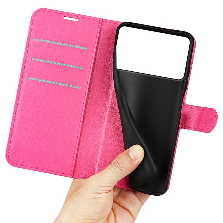 For Samsung Galaxy S26 Edge 5G Litchi Texture Horizontal Flip Leather Phone Case with Holder