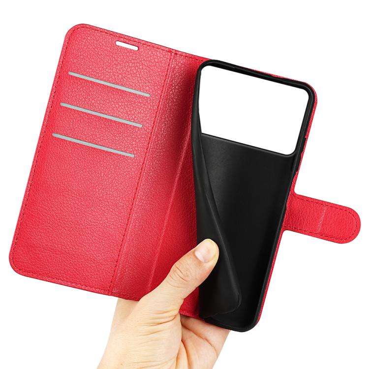 For Samsung Galaxy S26 Edge 5G Litchi Texture Horizontal Flip Leather Phone Case with Holder
