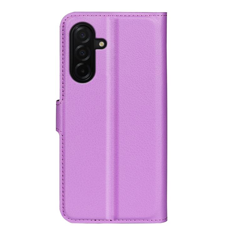 For Samsung Galaxy A27 5G Litchi Texture Horizontal Flip Leather Phone Case with Holder