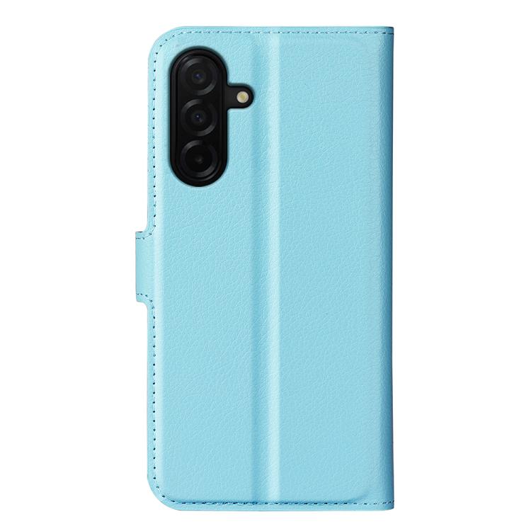 For Samsung Galaxy A27 5G Litchi Texture Horizontal Flip Leather Phone Case with Holder