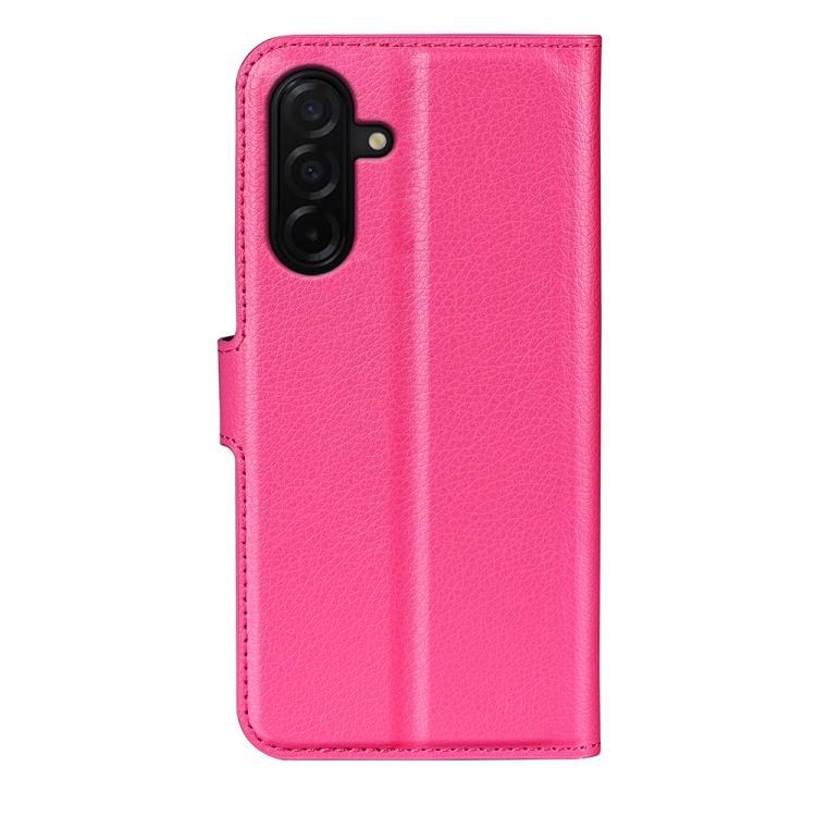 For Samsung Galaxy A27 5G Litchi Texture Horizontal Flip Leather Phone Case with Holder