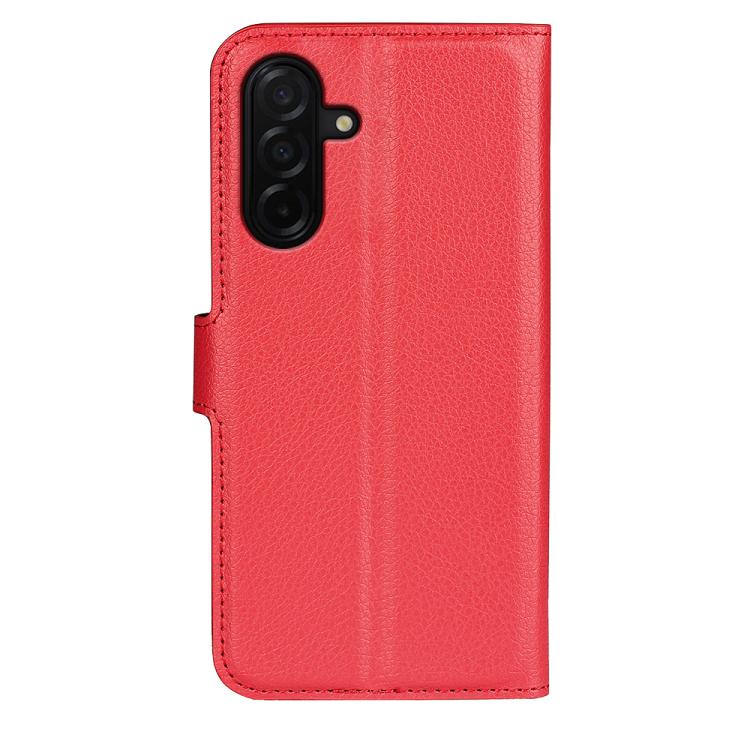 For Samsung Galaxy A27 5G Litchi Texture Horizontal Flip Leather Phone Case with Holder