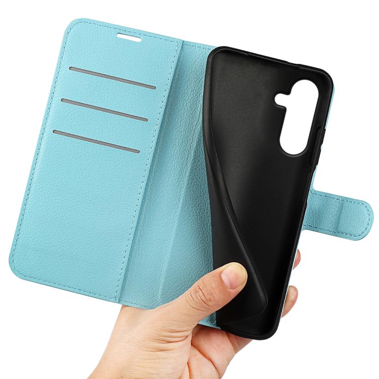 For Samsung Galaxy M36 5G / F36 5G Litchi Texture Horizontal Flip Leather Phone Case with Holder