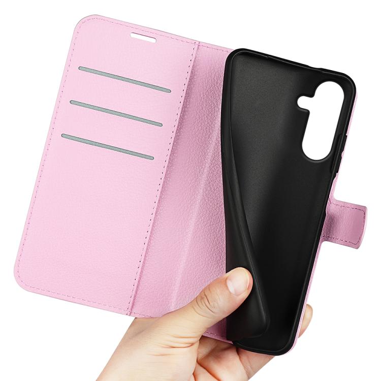 For Samsung Galaxy M36 5G / F36 5G Litchi Texture Horizontal Flip Leather Phone Case with Holder