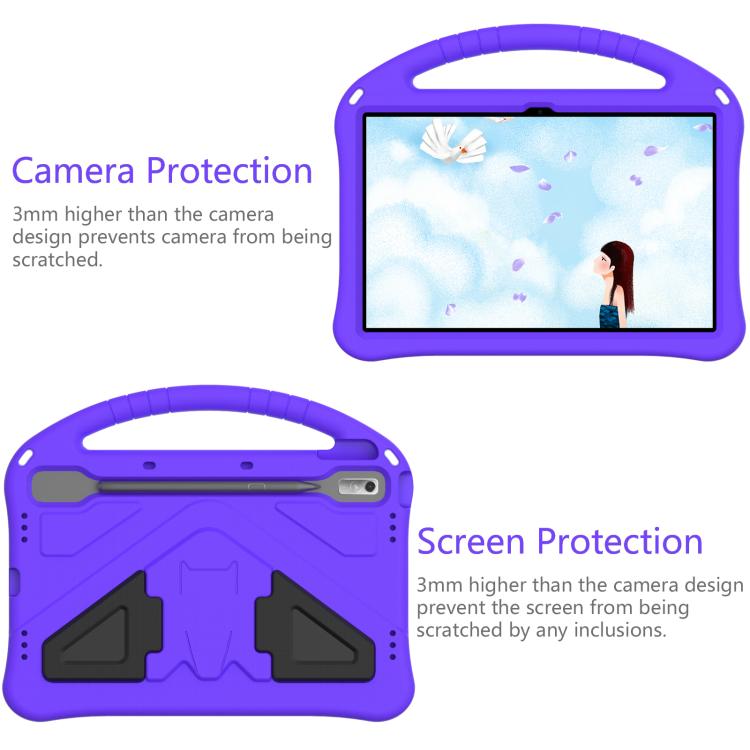 For NEC Lavie Tab T11  T1175FAS EVA Shockproof Tablet Case with Holder
