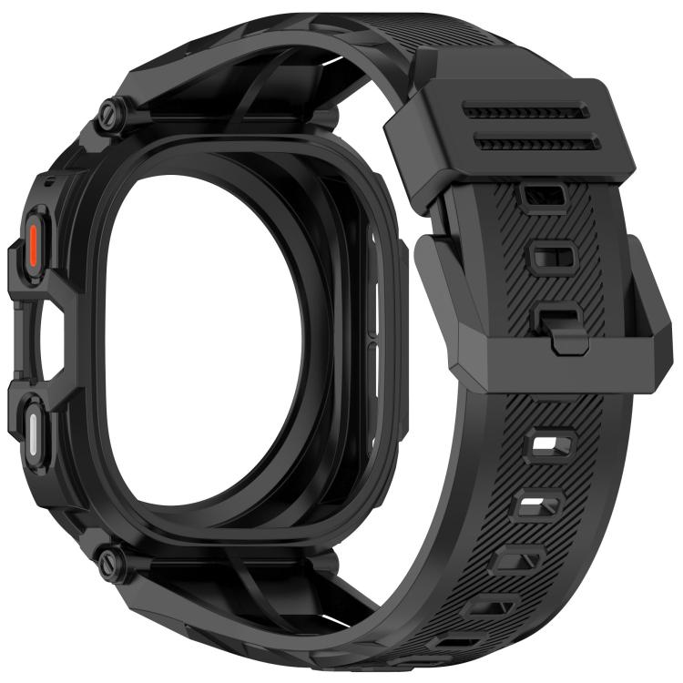 For Samsung Galaxy Watch Ultra 47mm / Ultra 2025 Armour Case Integrated TPU Quick Release Watch Band
