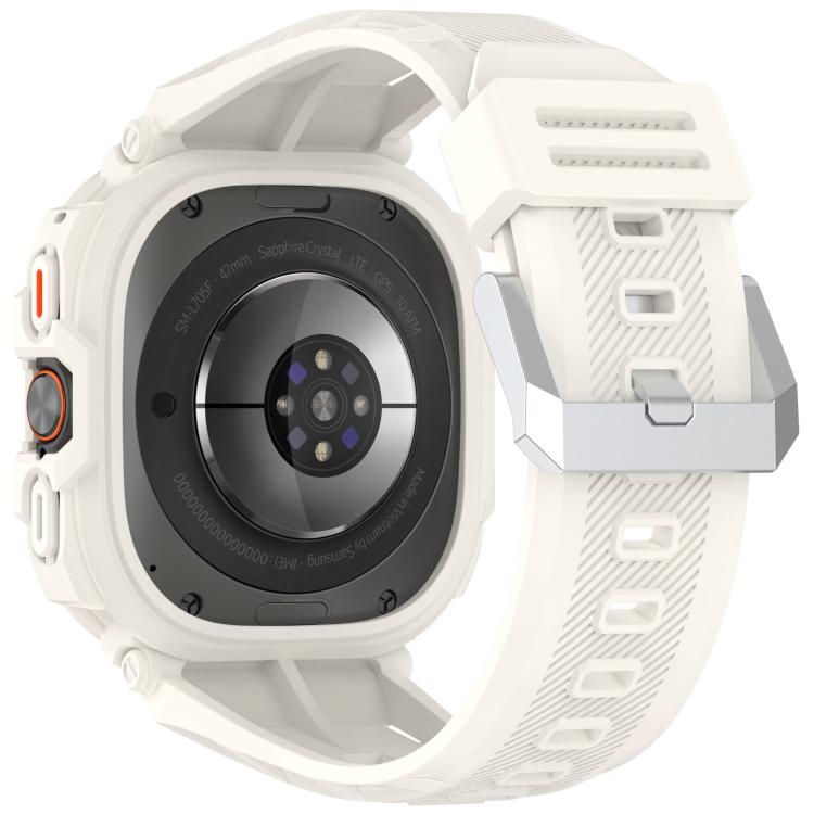 For Samsung Galaxy Watch Ultra 47mm / Ultra 2025 Armour Case Integrated TPU Quick Release Watch Band