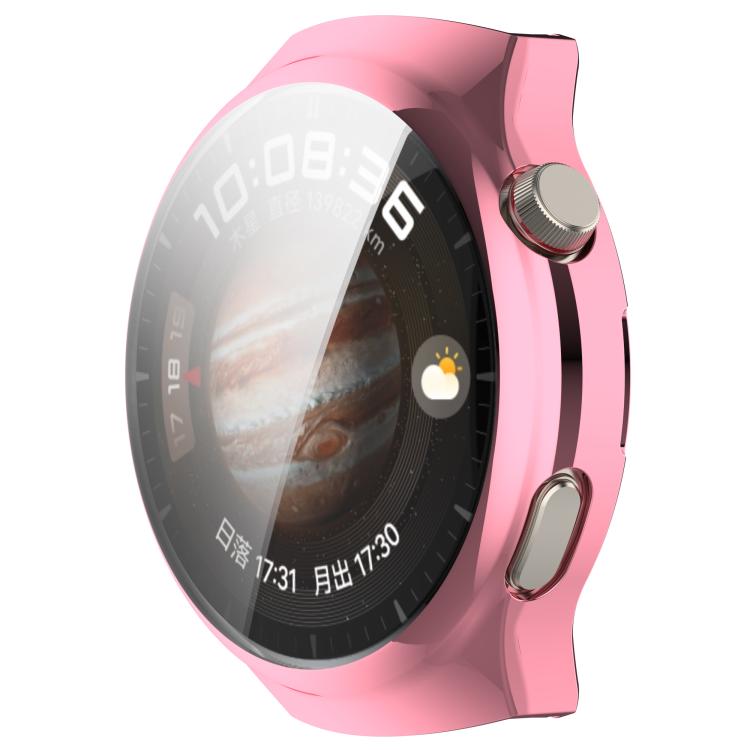 For Huawei Watch 4 Pro Electroplated Full Coverage TPU Watch Protective Case
