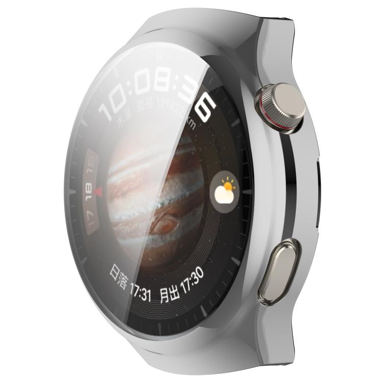 For Huawei Watch 4 Pro Electroplated Full Coverage TPU Watch Protective Case