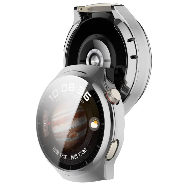 For Huawei Watch 4 Pro Electroplated Full Coverage TPU Watch Protective Case