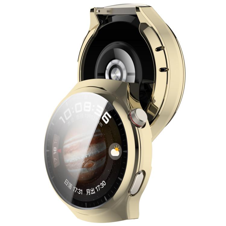 For Huawei Watch 4  Electroplated Full Coverage TPU Watch Protective Case